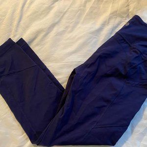 Blue Lululemon Leggings All the Right Places 10